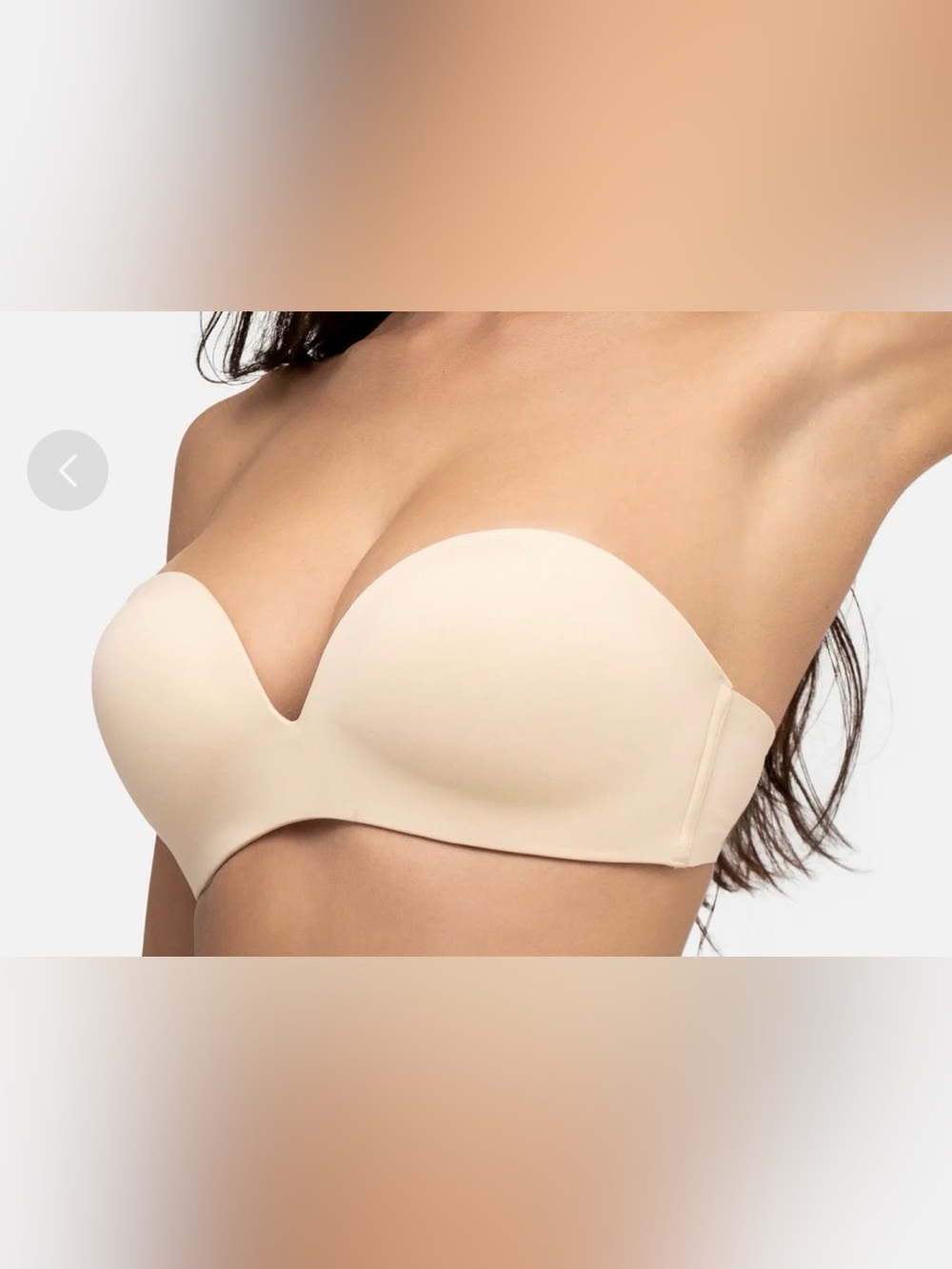 Underoutfit No Strings Attached Bra MEDIUM SAND